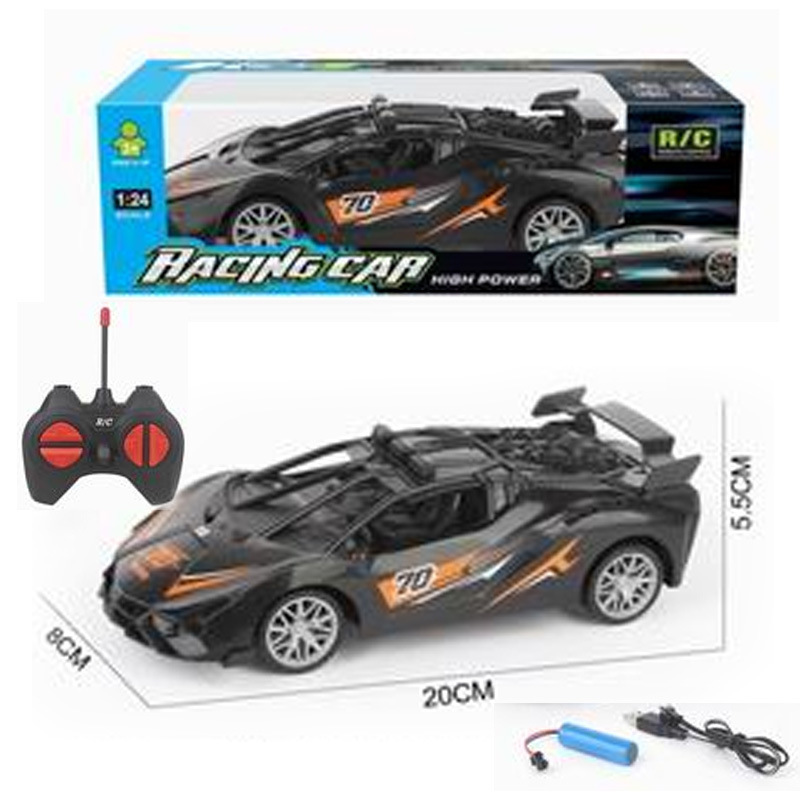 Remote Control Car Four-Way Charging Wireless Electric Toy Non-Gadi Car Racing One-Piece Dropshipping Model Car Four-Wheel Drive Car