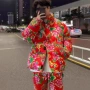 东北大码男士宽松棉衣