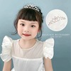 Metal headband for princess, children's accessory with bow, South Korea, Birthday gift, wholesale