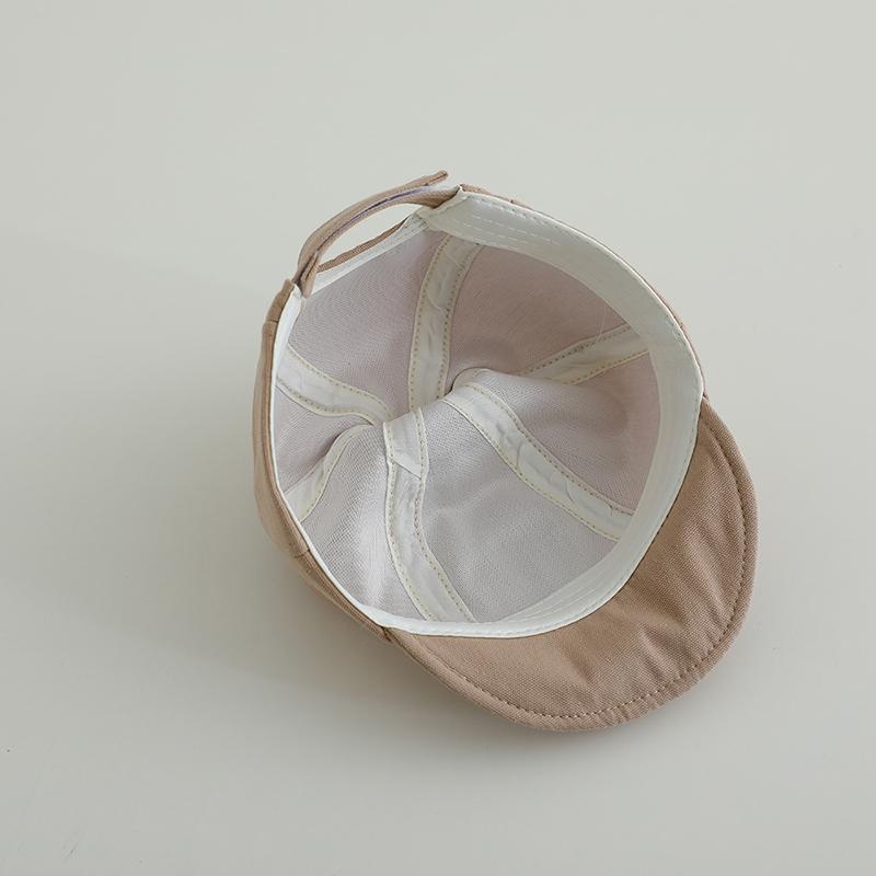 12-30 Sombreros para bebés de primavera y otoño delgados ajustables gorra gorra gor