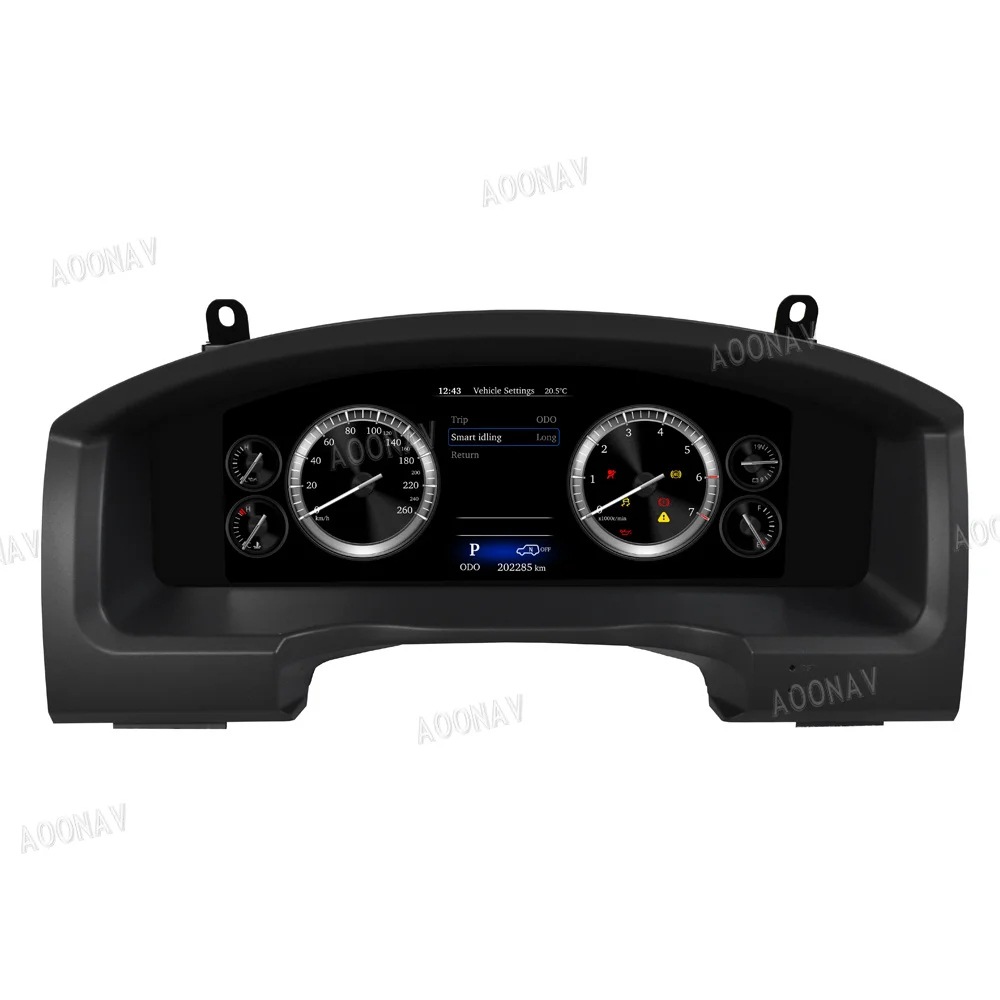 Suitable for Toyota 08-21 Cruiser Instrument Panel Lcd High-Definition Display Cockpit Speed Digital Instrument