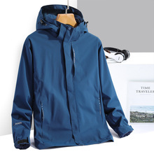 冲锋衣三合一两件套男秋冬季户外运动加绒加厚透气登山服女装外套