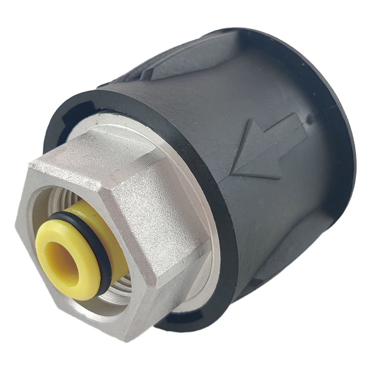 Соединитель для водопроводных труб с резьбой 22 на быстроразъемный адаптер, из алюминиевого сплава с пластиковым сердечником, подходит для чистящих машин серии Kaiqi K