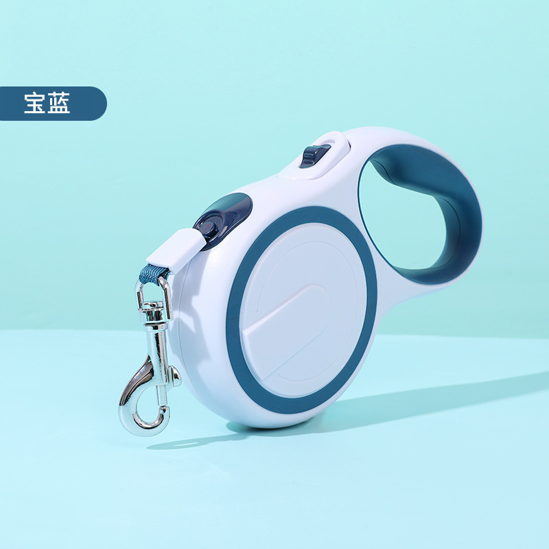 Cuerda de tracción telescópica original de Pipitao, cadena de perro de tracción automática, cuerda de perro de tracción para mascotas reflectante por la noche