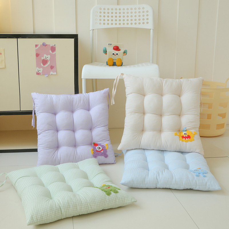 Little Monster Cartoon Cushion Chair Cushion Butt Cushion Office Sitting for a Long Time Without Getting Tired Student Dormitory Classroom Anti-Butt Pain Seat