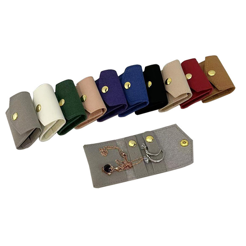 New Portable Multifunctional Mini Ring and Earring Storage Bag, Soft and Fashionable Jewelry Storage Bag New Portable Multifunctional Mini Ring and Earring Storage Bag, Soft and Fashionable Jewelry Storage Bag