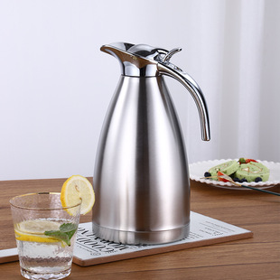 304 stainless steel thermos vacuum kettle double European coffee kettle household cold kettle 2L gift wholesale