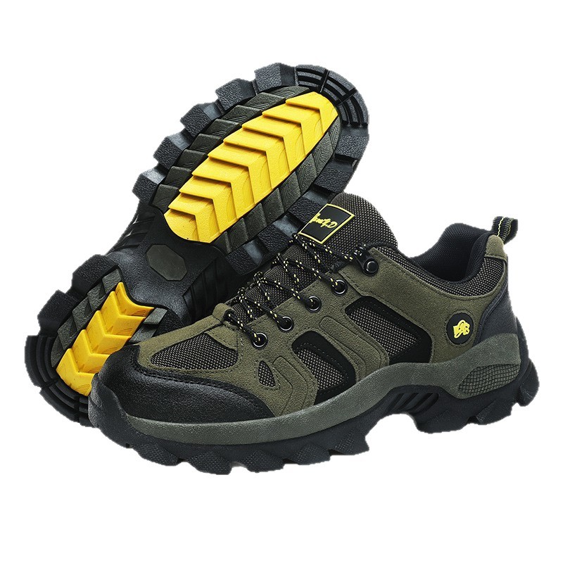 Nuevos fabricantes transfronterizos al por mayor al aire libre de montaña desgaste antideslizante zapatos de montaña de moda al aire libre zapatos de montaña de tamaño grande