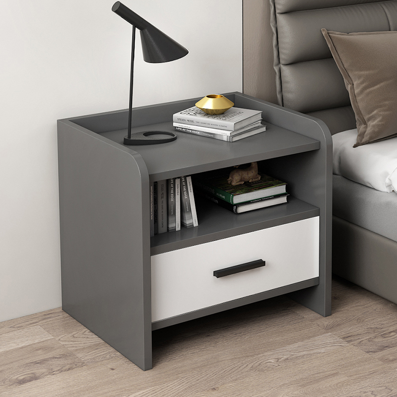 ☆★다크 그레이 화이트 싱글 드로우 40L×40W×47H☆★