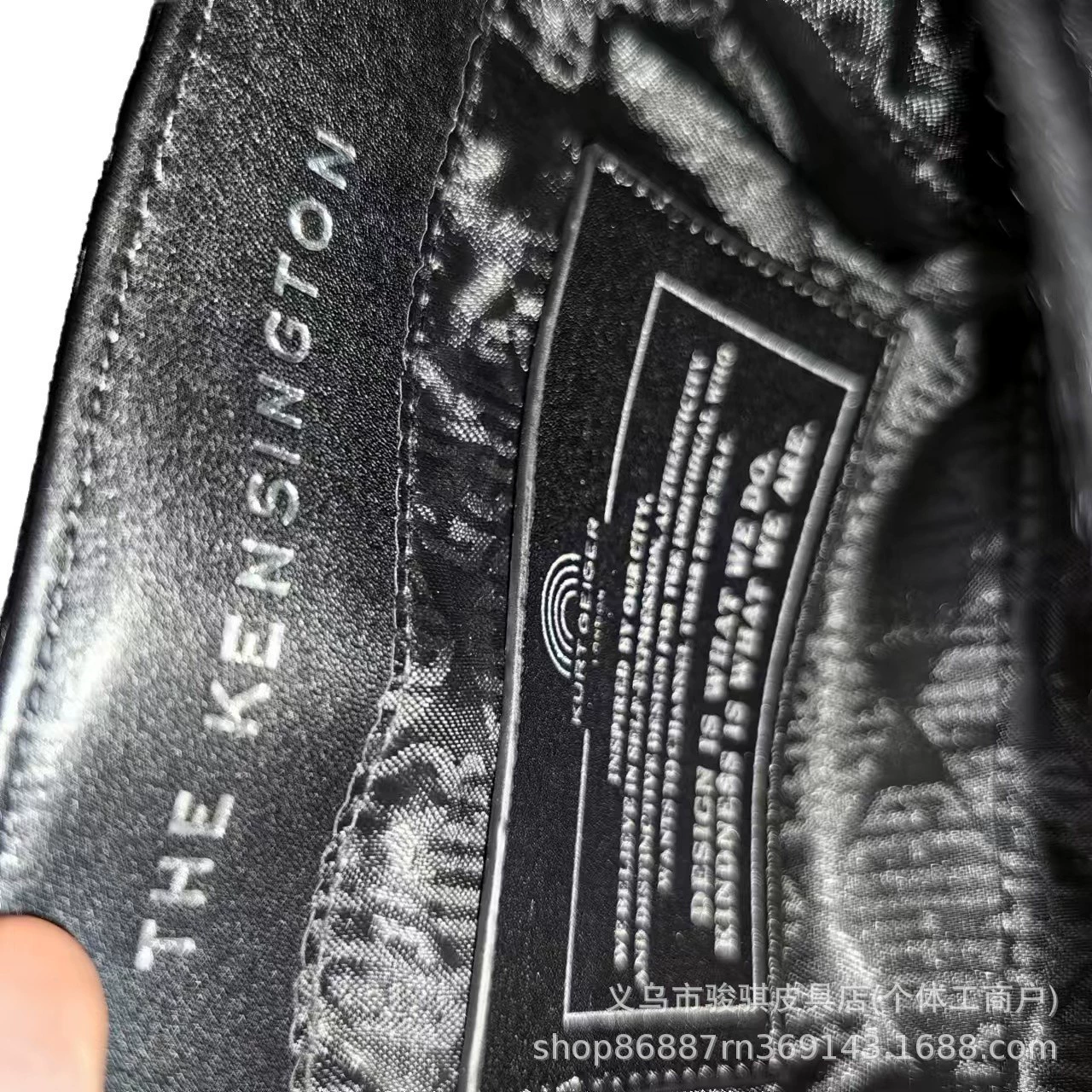 Новая орлица на крышке британский Kurt Geiger сумка через плечо фан-форма черная горячая царапина высокая ценность фабрика