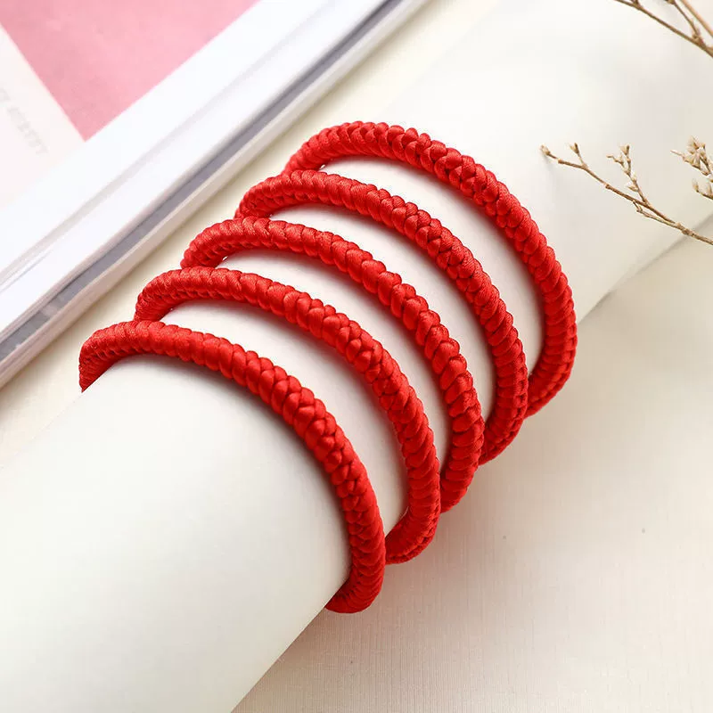 Тканая красная верёвочная bracelet handmade, брелок на день рождения для любимого, оптовая продажа