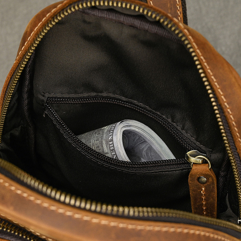 Bauletto in pelle di cavallo pazzo per uomo casual, borsa a tracolla semplice in pelle di mucca con croce diagonale, borsa da viaggio all'aperto_voghion.com