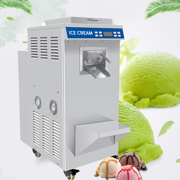 Factory Production Direct Sales Department Brand Ks-80 Commercial Automatic Vertical Hard Ice Cream Machine Ice Cream Machine