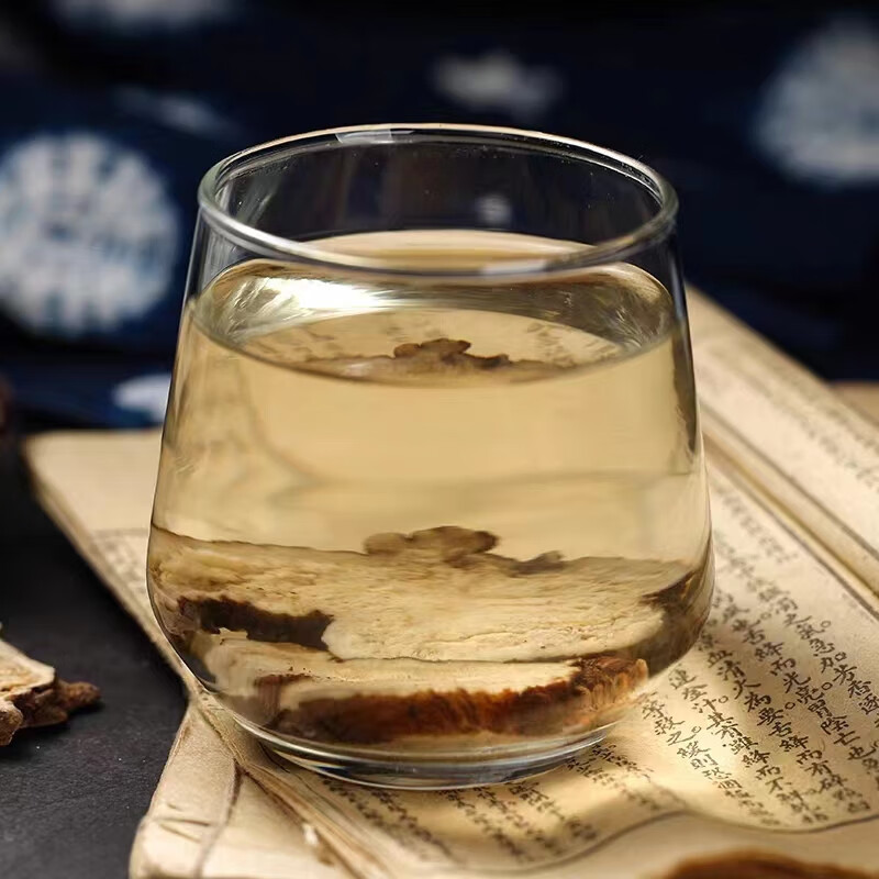 Dried White Atractylodes Rhizome Bai Zhu Slices 500g Aromatic Raw Herb for Decoction and Soup specifications