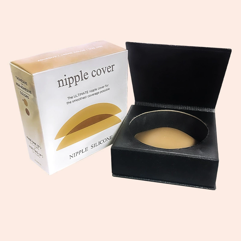 Invisible Silicone Nipple Covers, Ultra-Thin Shockproof Pads, 8 cm Diameter, Lifting Effect