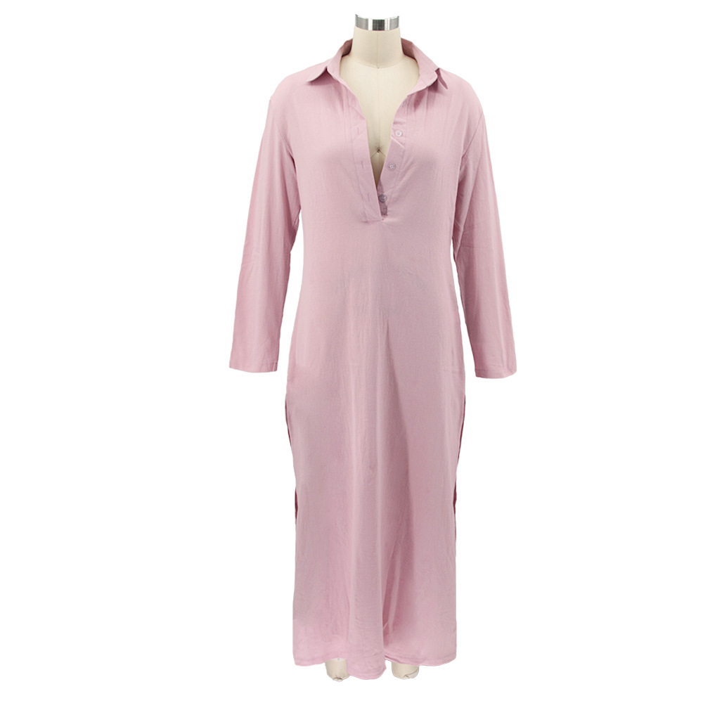 Fall Women Clothing Square Collar Dress French Cotton Linen Women Clothing Dress