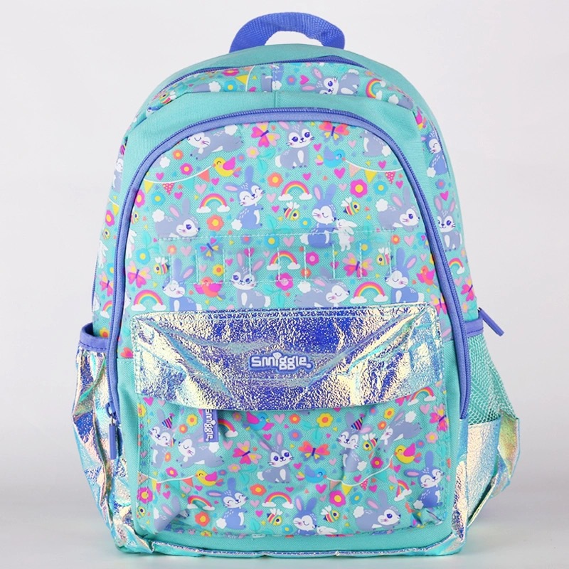 Mochila escolar australiana smiggle escuela primaria mediana hombro reducción de carga mochila ultraligera niños de jardín de infantes linda mochila escolar