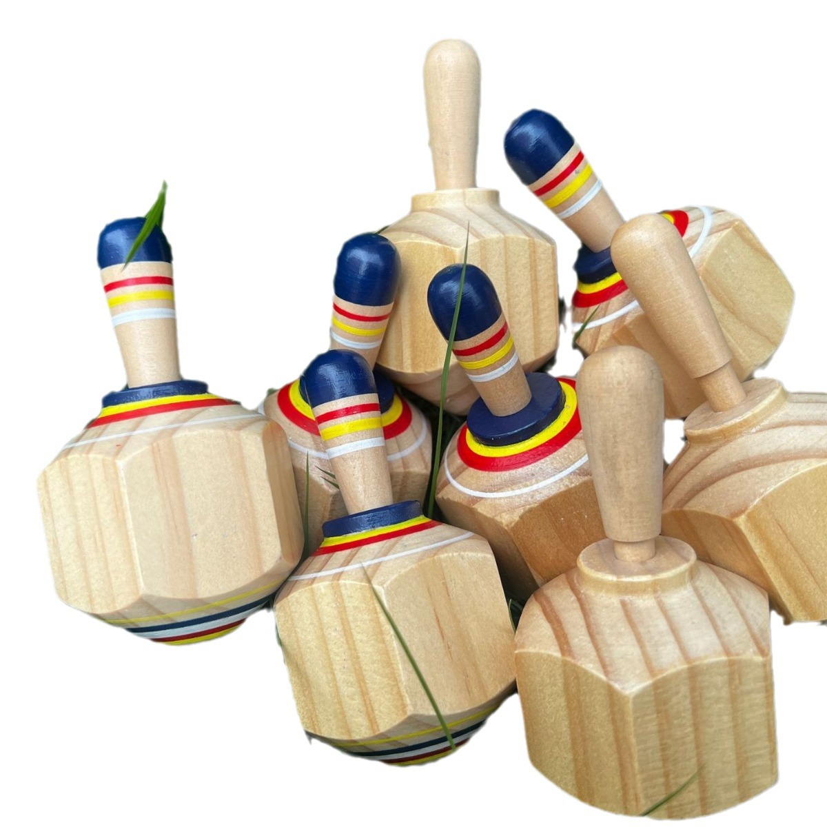 Venta directa de fábrica Amazon transfronteriza giroscopio de madera TomaTodo aceptar personalizado y copywriting giroscopio de Madera Juguetes