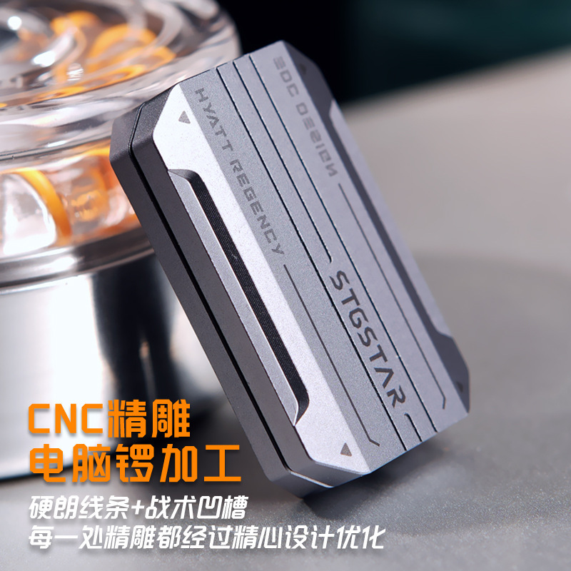 律动金属edc直推旋转机械叮叮推牌解压玩具指尖陀螺无聊减压批发|undefined