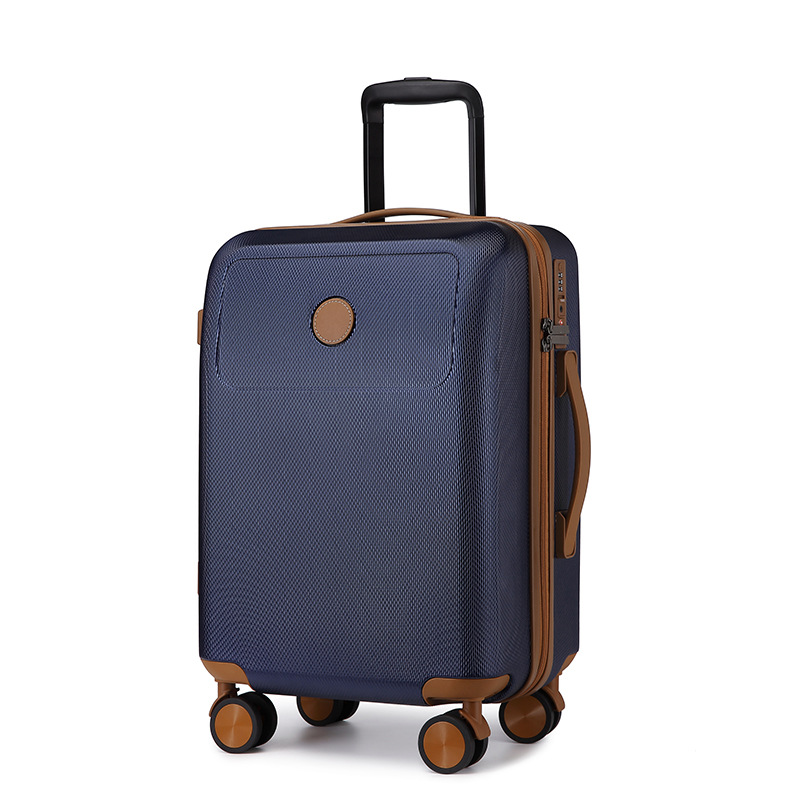 Vali Weihao khung nhôm cao cấp 20 inch đa năng cho doanh nhân — Phiên Bản khóa kéo màu xanh nước biển, Phiên Bản khóa kéo màu xám đậm, Phiên bản khung nhôm màu xám đậm, Phiên Bản khóa kéo Màu cà phê
