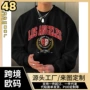 洛杉矶长袖男士宽松运动衫