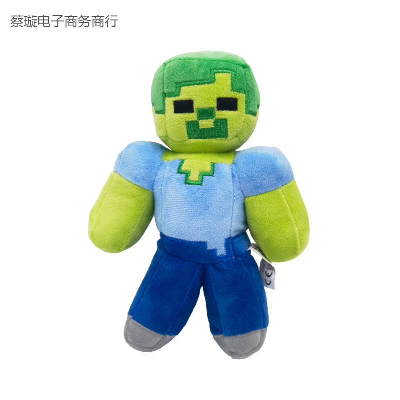 外国貿易スティーブエンドマンぬいぐるみマインクラフトキツネ蜂クモピンク豚人形子供人形|undefined