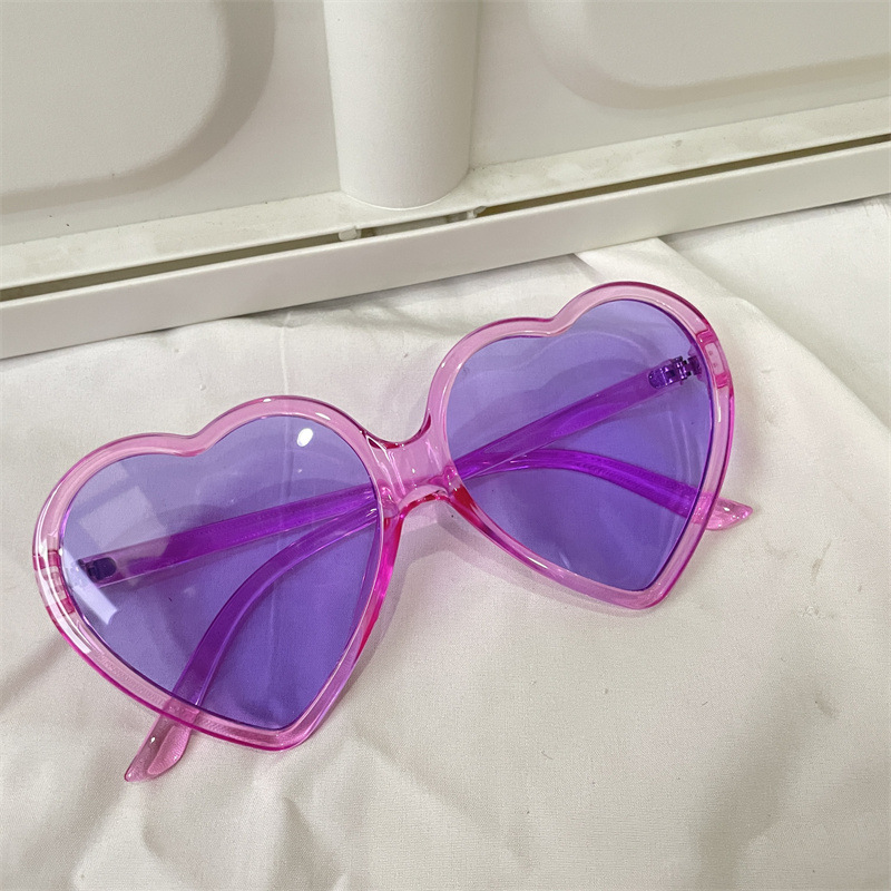 レトロな円枠サングラス紫色のドーパミンギャルメガネ男紫外線防止近視サングラス女性の丸い顔