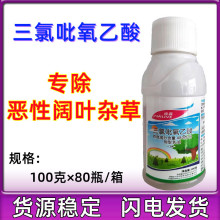 埃森48%三氯吡氧乙酸森林杂灌杂草冬小麦田阔叶杂草剂小麦除草剂
