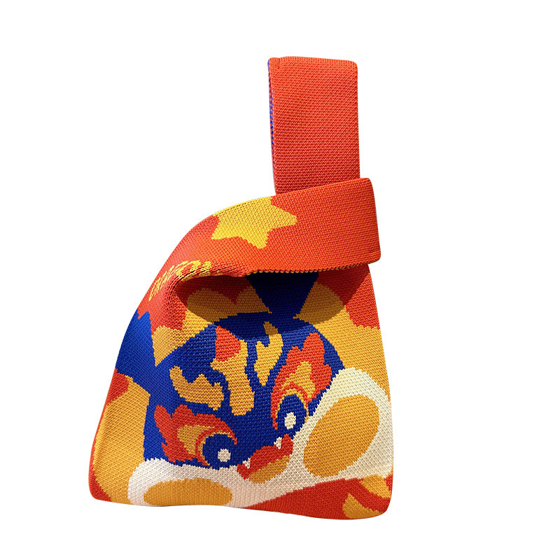 2024 Año del dragón rojo festivo bolsa de dulces creativo Nuevo Año Nuevo empresa Reunión Anual caja de regalo bolsa de regalo