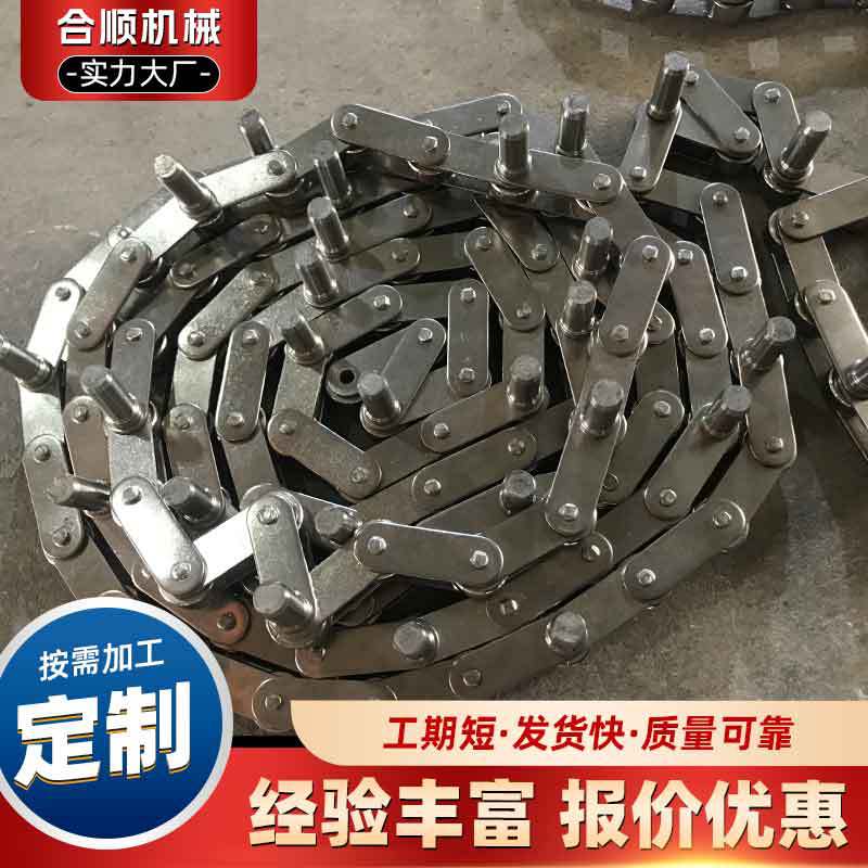 厂家生产传动不锈钢加长销链条节距15.875轴10A201链节加长链条