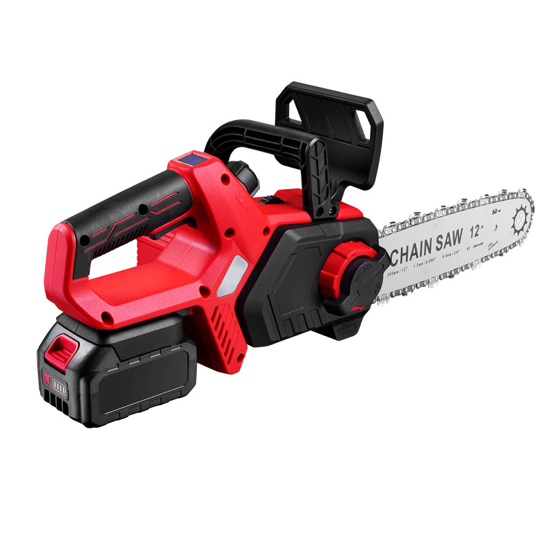 户外手持式大功率12寸链锯高转速无刷链条锯伐木锂电电圆锯