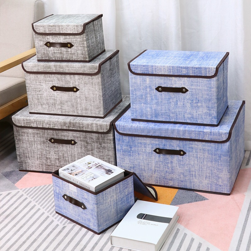 Home Fabric Storage Box, Foldable Clothes Storage Box, Wardrobe Clothing Storage Box, Toy Organizing Box Wholesale