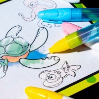 Fabricante produce rotuladores de acuarela, libros de pintura al agua, bolígrafos de tinta líquida, bolígrafos de tinta de agua, bolígrafos de pintura al agua transparente al por mayor