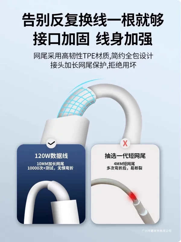 Xiaomi, совместимый мобильный телефон, кабель для зарядки, 120Вт, 6А, 67Вт, быстрая зарядка 33Вт
