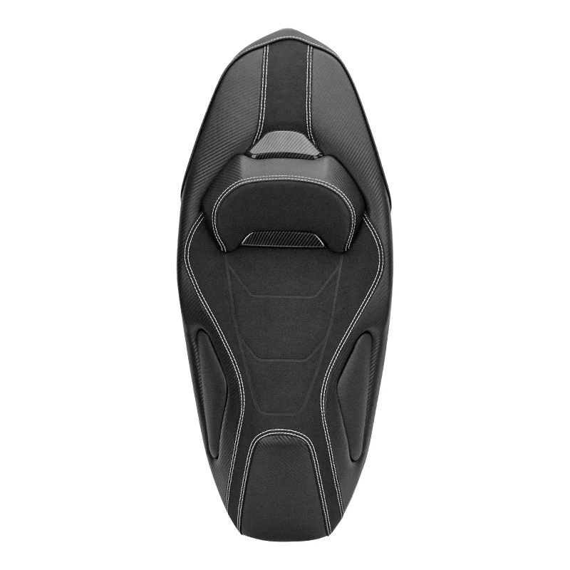Suitable for 21-26 Honda Pcx160/125 Motorcycle Modified Seat Cushion with Soft and Comfortable Seat Bag and Lumbar Support Seat Cushion