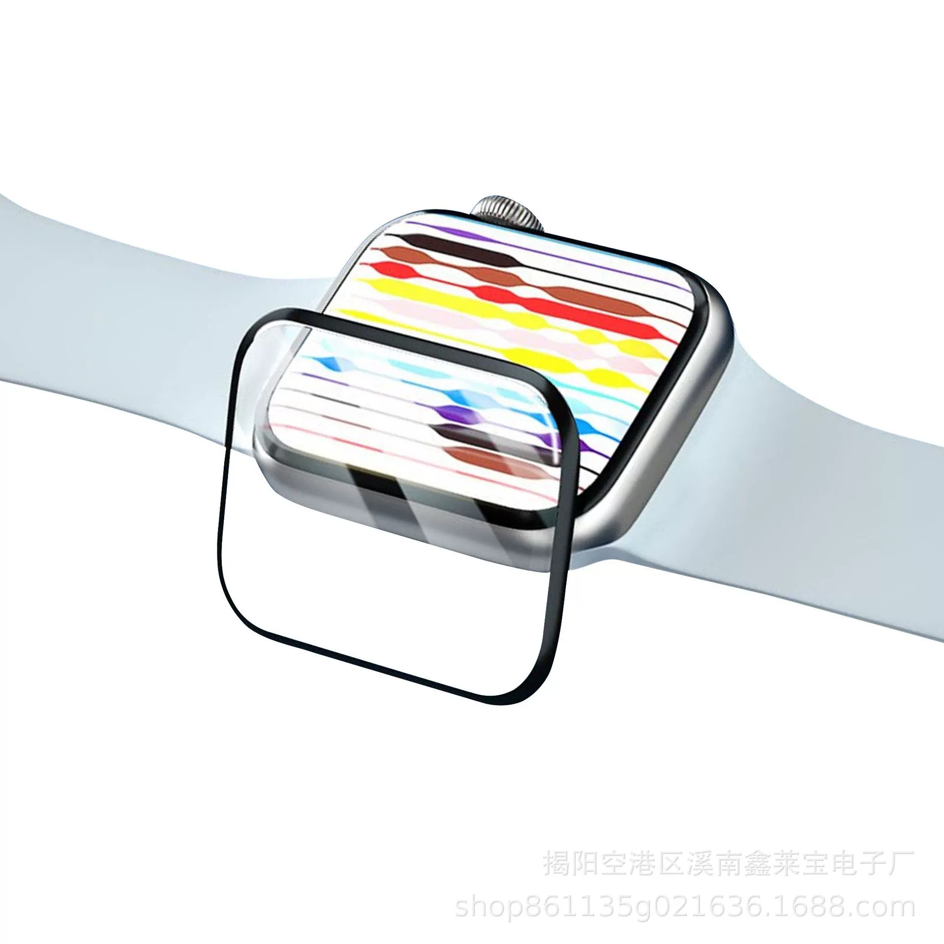Совместимая пленка для AppleWatch локатор для Apple Ultra/Ultra2 полноэкранная высокая четкость стальная химическая пленка 49 мм