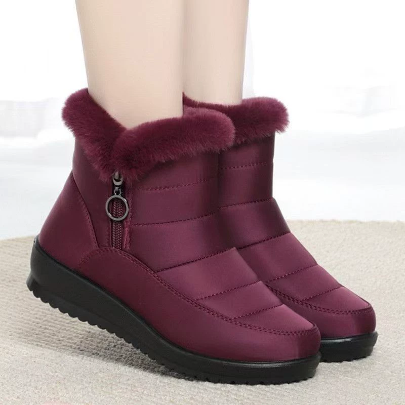 Martens, демисезонные флисовые туфли на платформе, модные ботинки для мамы