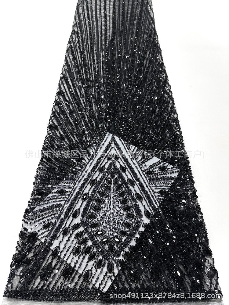 Vertical V radiante tubo de diamante de plata tela de malla de tela de vestido delgada larga cortar al por mayor