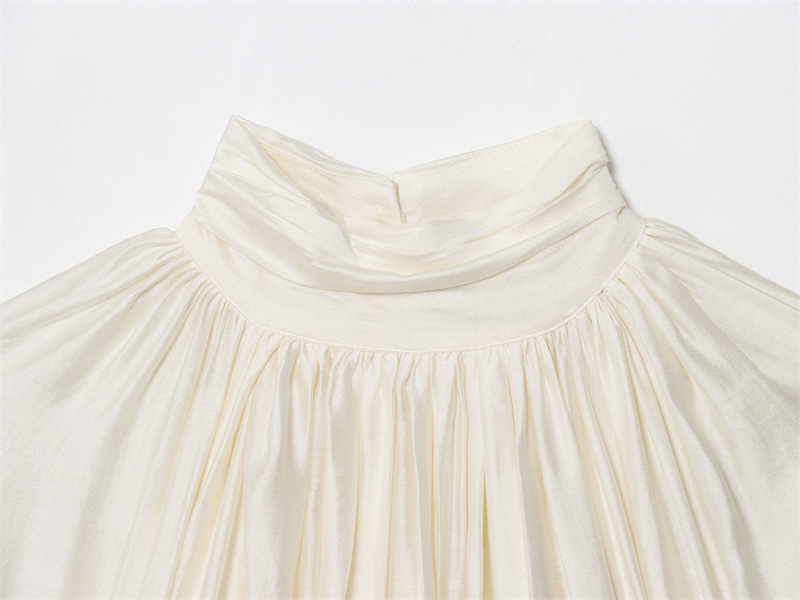 Damen Oversized Bluse Im Bohemian Stil Mit Blumenmuster Und Knöpfen_voghion.com