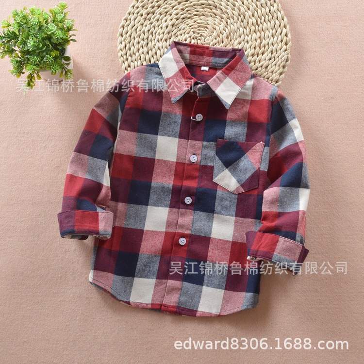 格子法兰绒童装衬衫5.jpg