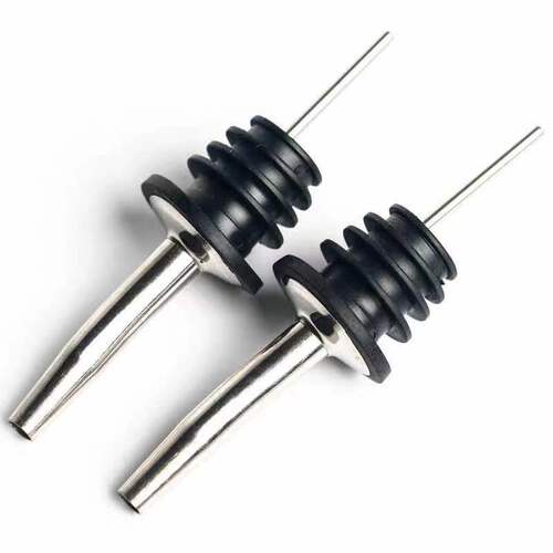 New stylish cocktail pouring tool, stainless steel pouring spout, bottle stopper for bar use