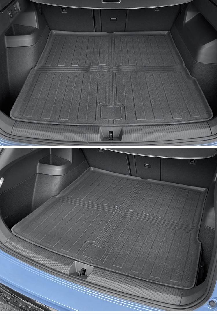 Suitable for 24 Volkswagen Tiguan L/L Pro Car Floor Mats, Fully Environmentally Friendly Tpe Floor Mats, Trunk Mats and Backrest Mats