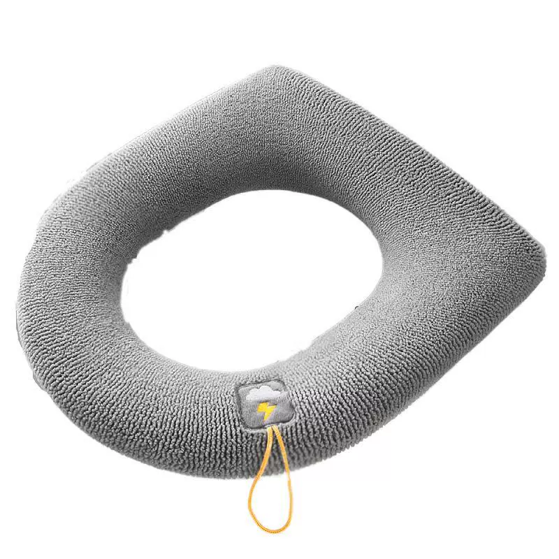 Универсальный туалет, knitted pillow четырех времен года, кольца для домашнего использования, увеличенная толщина, стираемые