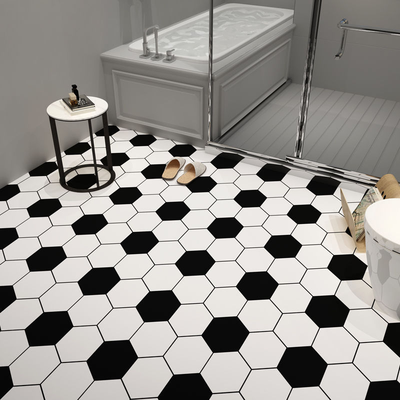 Pegatinas de suelo impermeables para inodoros, renovaciones de suelo para inodoros, pegatinas de baldosas de cerámica transformadas, pegatinas de piso engrosadas, autoadhesivas y antideslizantes