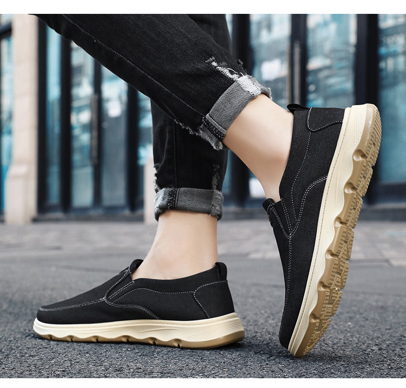 Shoes Men's New Single Shoes British Style Doudou Shoes Dad Shoes One Pedal Casual Sports Shoes_voghion.com