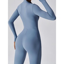 E 43554 High Intensity Zipper Yoga Bodysuit �����٤�����