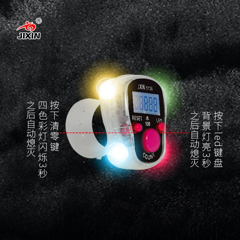 Кольцо счетчик 100 полный флеш-индикатор