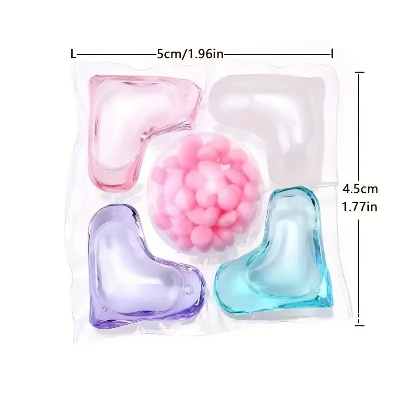 Five-chamber laundry detergent pods—packaged bags for powerful stain removal, long-lasting fragrance, softness, and mite elimination. Concentrated 5-in-1 formula, directly supplied by the manufacturer.