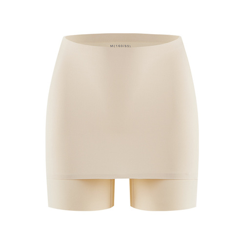 3977 women's summer slim-fit leggings with double-layer coverage, triangle area protection, anti-molestation separator, butt-lifting safety pants.