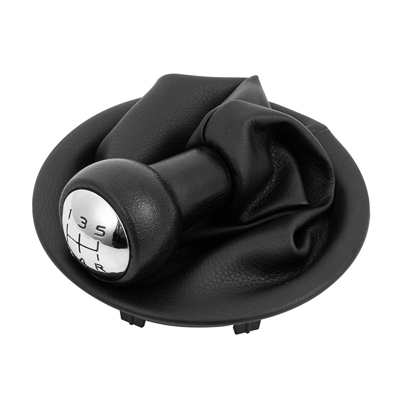 Cross-Border Hot-Selling Gear Lever Suitable for Logo 307 Round Frame Shift Handball Dust Cover Integrated Accessories